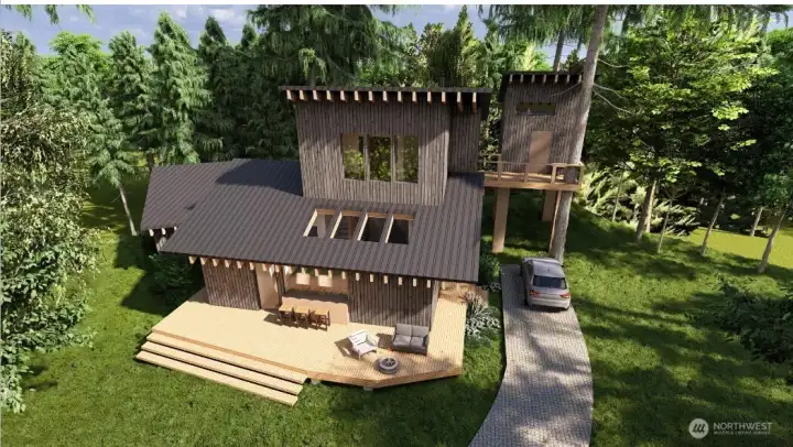 Proposed home design for this lot—illustration only