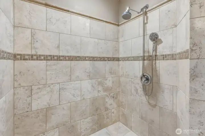 Roll in shower