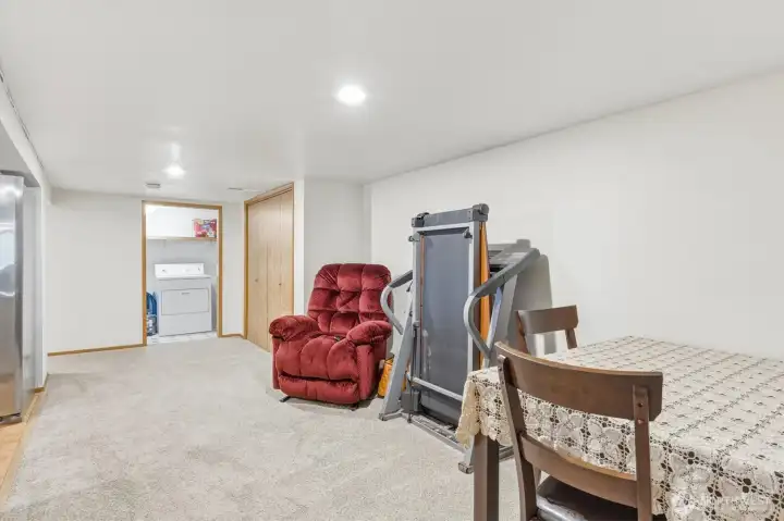 ADU dining/living area