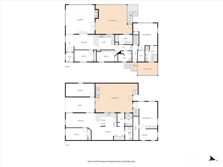Floor plan. Don't miss the matterport walkthru