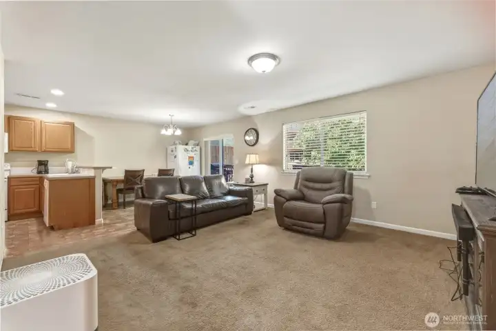 Corner of carpet is photoshopped, carpet padding to be replaced by end of June Corner of carpet is photoshopped, carpet padding to be replaced by end of June