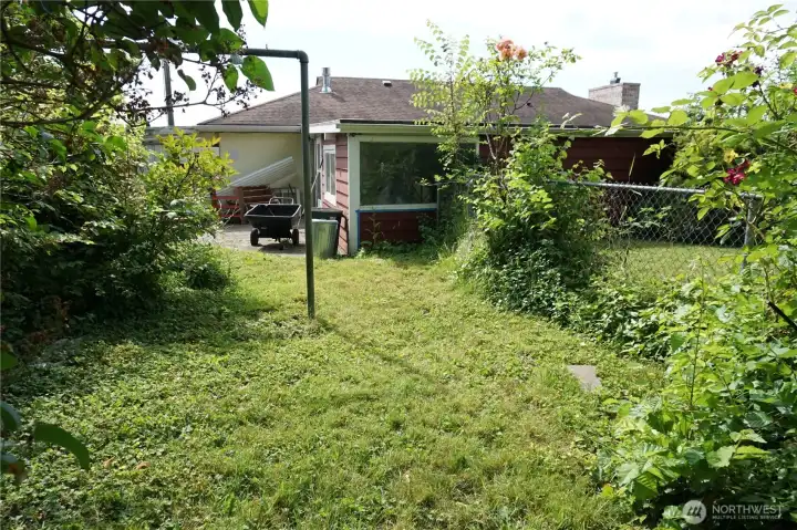 Back side of the shop