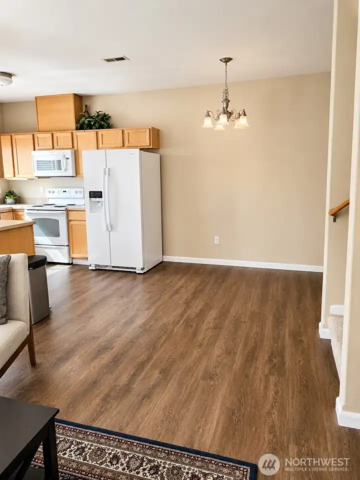 View of dining area