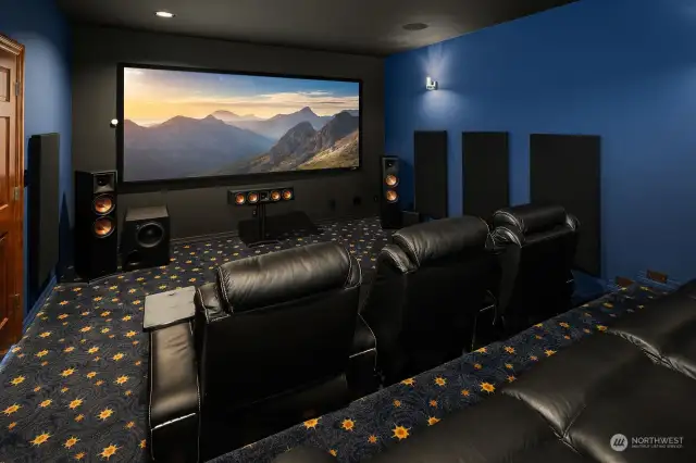 The epic Home Theater has everything you need to enjoy your favorite movies!