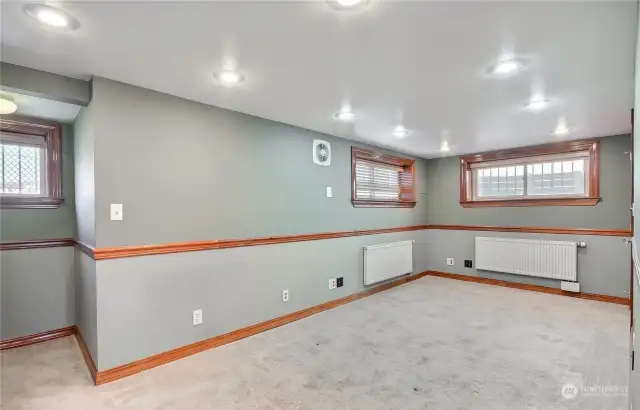 Downstairs bedroom.