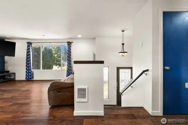 Split Entry from Upper Level