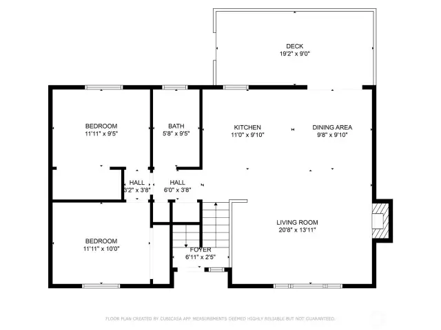 Upper Level Floor Plan