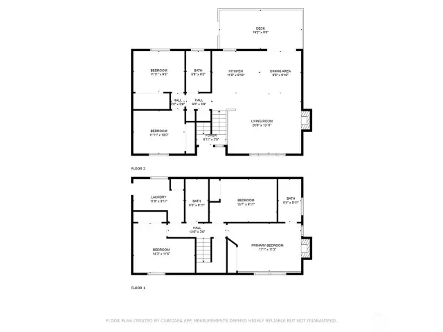 Upper & Lower Floor Plan