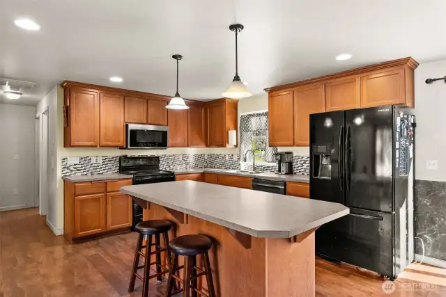 Kitchen Off Living Room