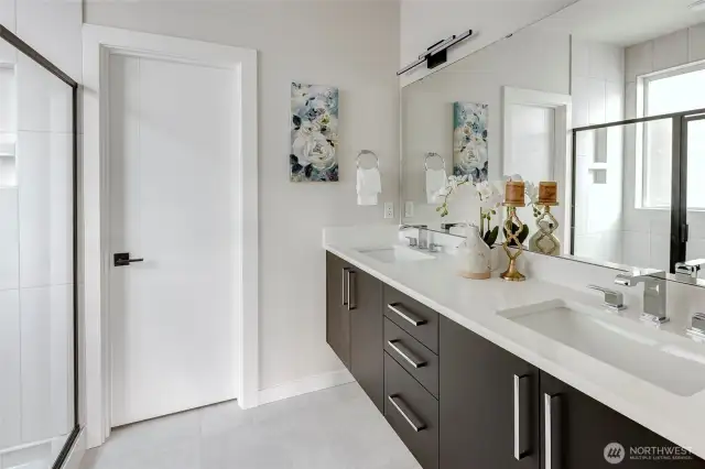Primary bath (model home lot 24)