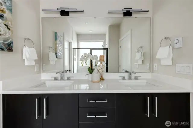 Primary bath (model home lot 24)