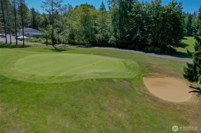 Work on your golf game or just enjoy the natural beauty of the surrounding area