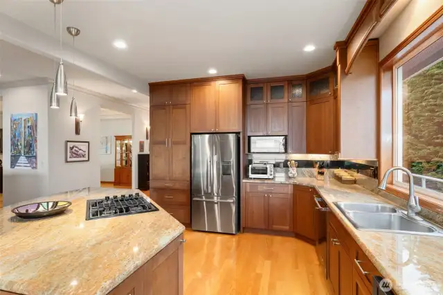 High quality cabinetry and appliances