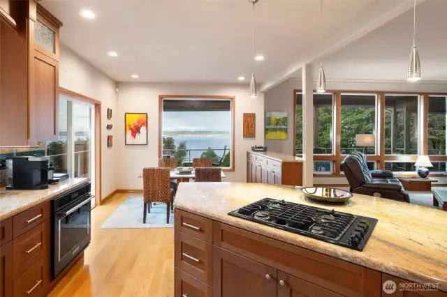 A great view from the Kitchen.