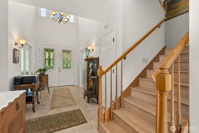 Vaulted entry