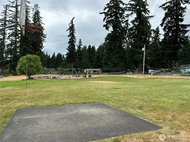 HOA also has sports courts, playground and pool access!