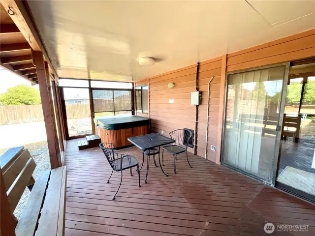 Covered deck