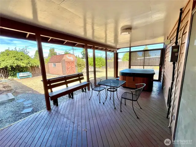 Covered Deck