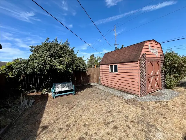 Shed - with power 100 amp