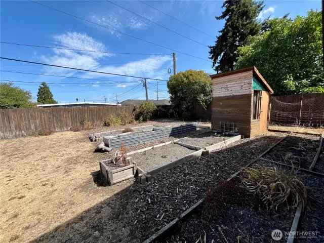 Garden Beds and Chicken Coop