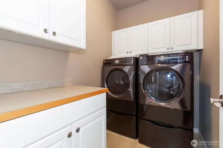 Laundry Room with Storage