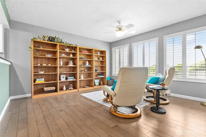 Great room to kitchen