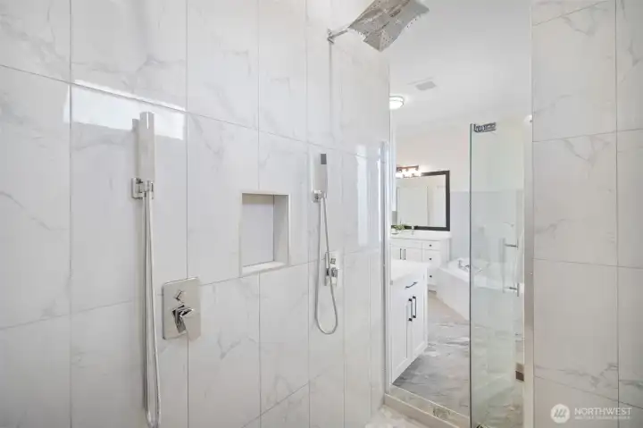 Luxurious shower room