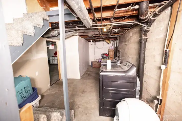 Laundry room in Basement