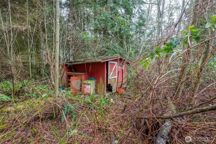 A shed which could be restored.