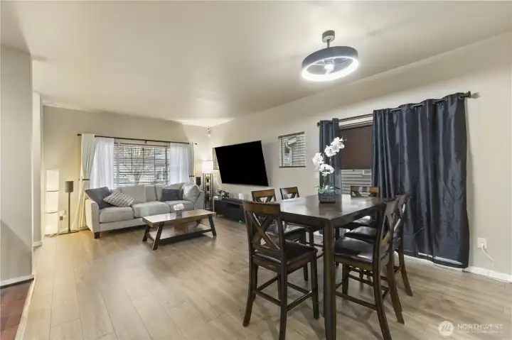 Dining - Living room view