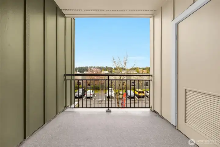 Private deck offering a peaceful spot to relax and enjoy the outdoors.