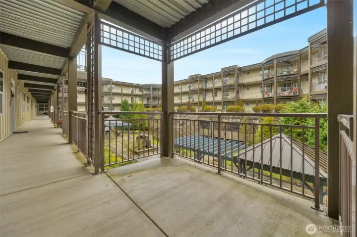 Front patio offering space to relax, entertain, or add personal touches.