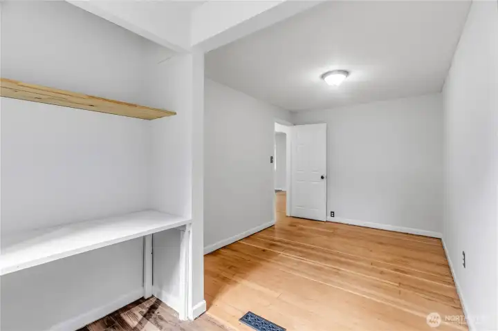 Bonus room—perfect for a workout space, home office, or whatever suits your needs.