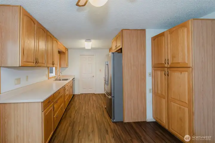 Kitchen, door to Laundry and Loft