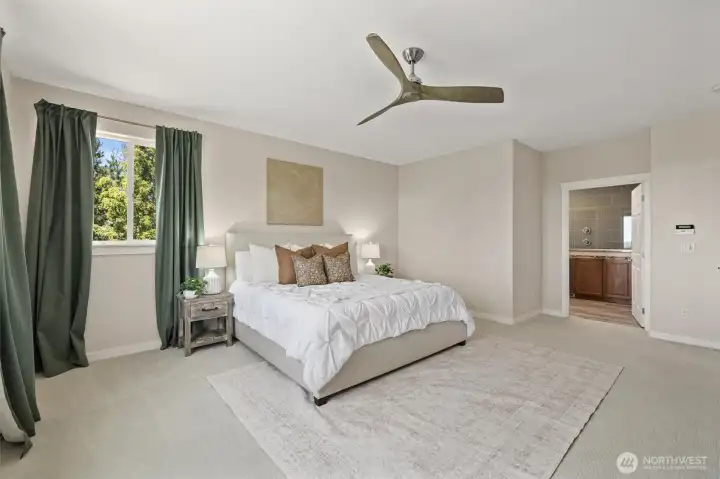 Filled with natural light