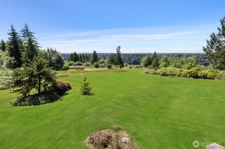 This yard and views are truly magical. You have to experience it for yourself!