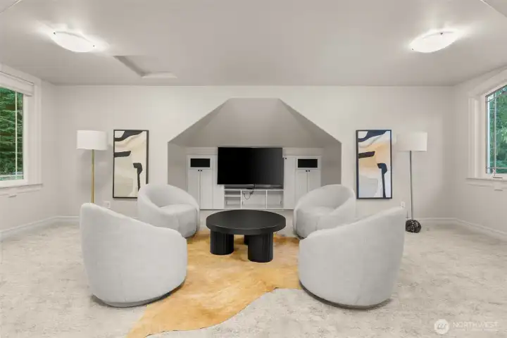 The bonus room continues. The bonus room continues.
