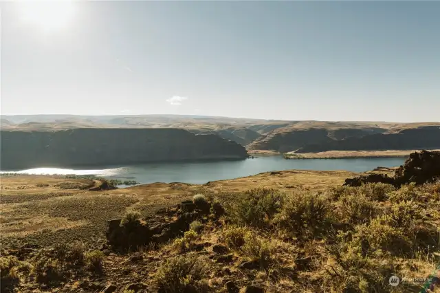 Views are amazing over the Columbia River