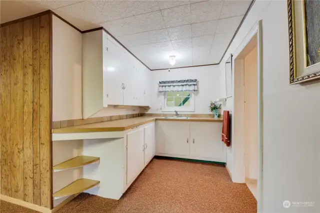 Kitchenette on lower level