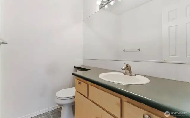 1/2 Bath on Main Floor