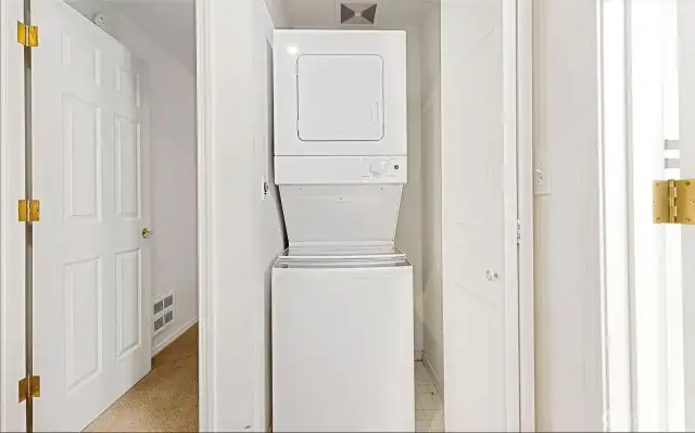 Hallway laundry