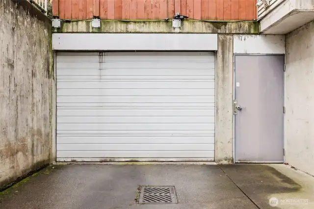 Secure common garage