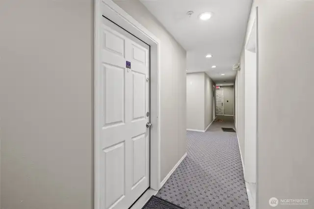 #208 upper floor entry