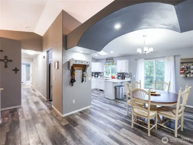 NEW Waterproof Vinyl Plank Flooring throughout the upstairs