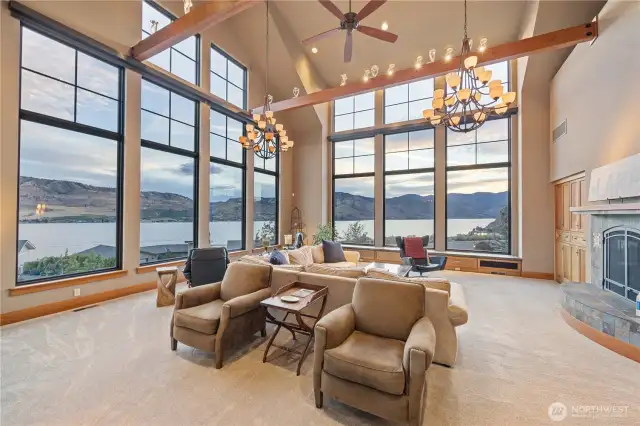 The perfect combination of cozy and elegance.
