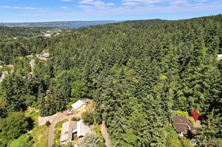 Near Lake Washington and Lake Sammamish