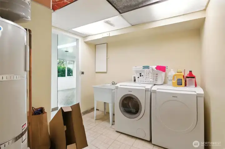 Basement Utility Room