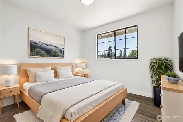 Bedroom Virtually Staged