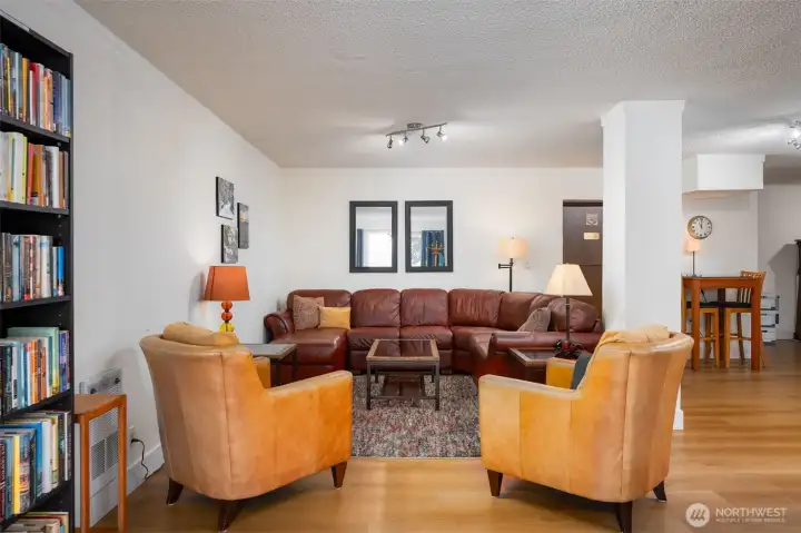 Homeowners Association has a social room available for residents to use.