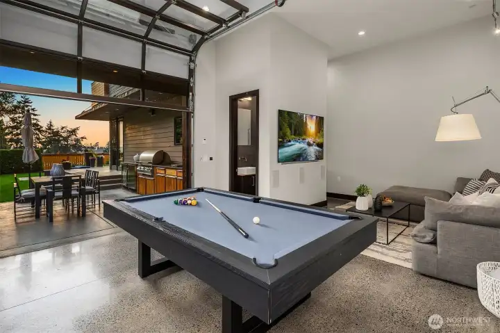 Main floor Media/Lounge